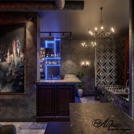 Дизайн интерьера кальянной Hookah Place | Портфолио